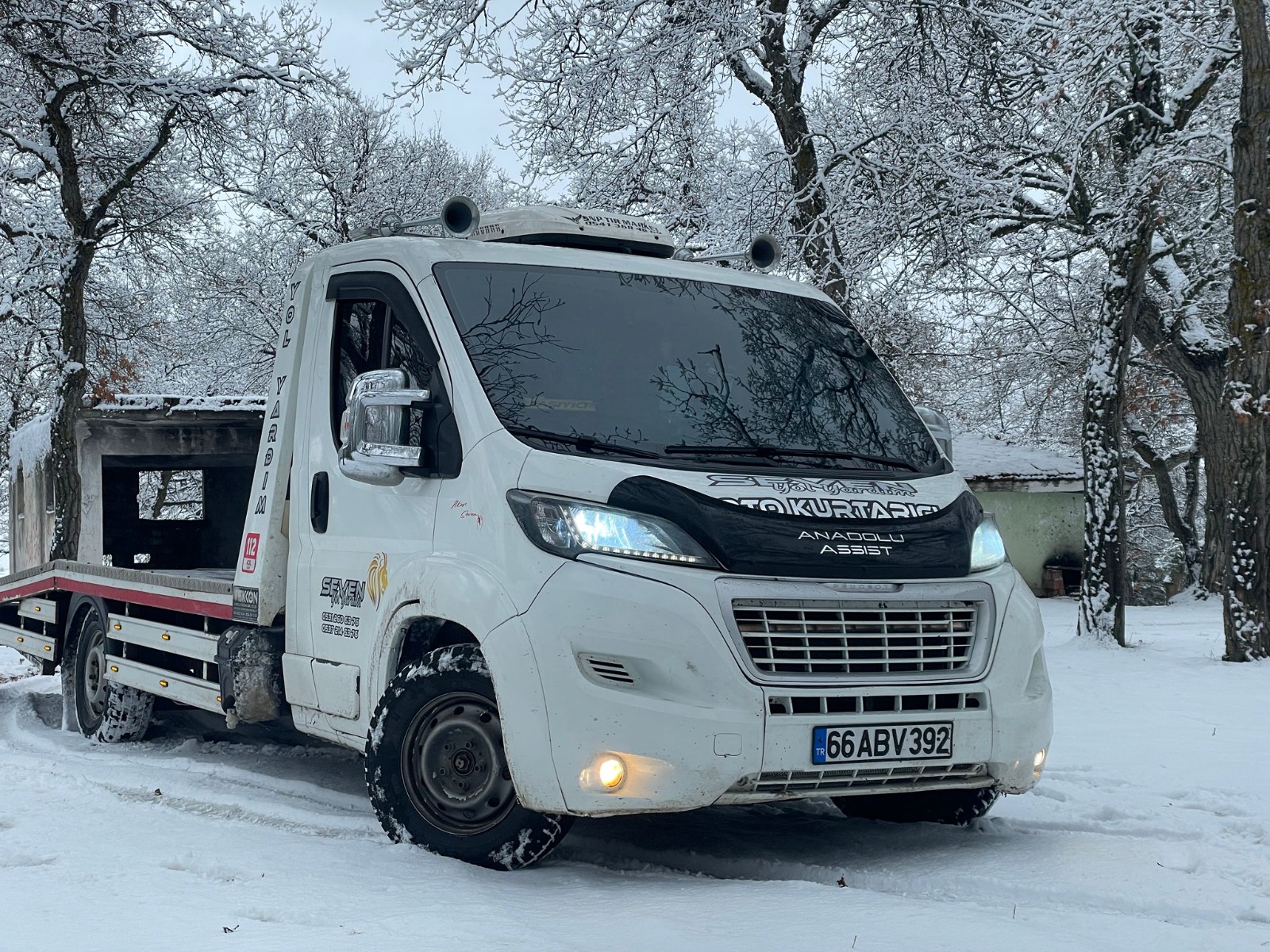 Boral Yol Yardım Sabit Kasalı Çekici - Tokat Zile