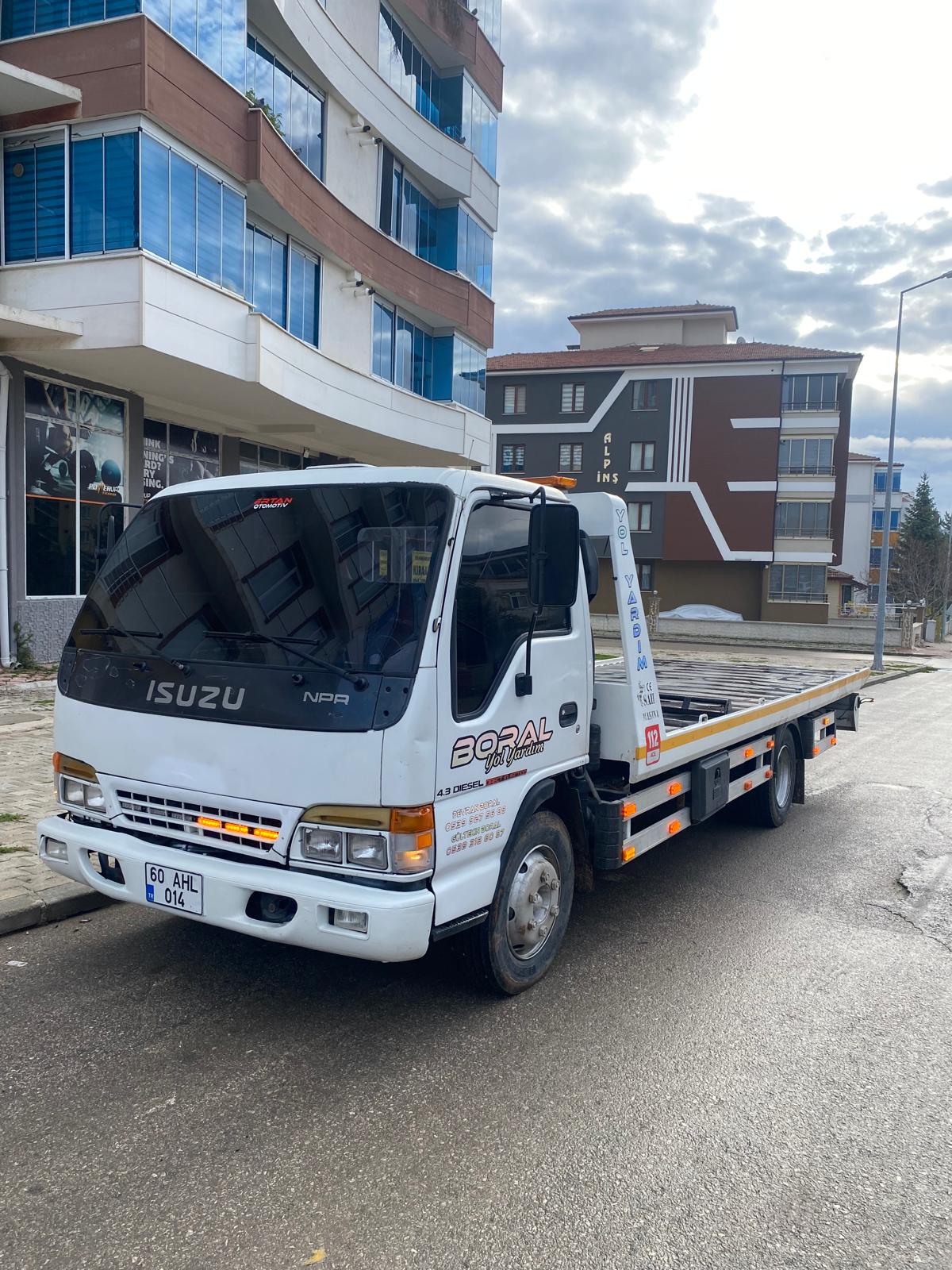 Boral Yol Yardım Kayar Kasalı Kamyon - Ağır Vasıta Çekici Tokat